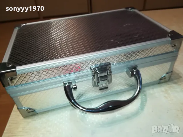 АЛУМИНИЕВ КУФАР ЗА МИКРОФОНИ АУДИО ИЛИ ЦЕННОСТИ 2401251521, снимка 9 - Микрофони - 48812321