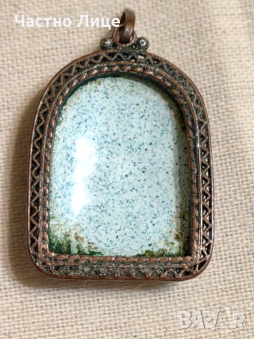 Оригинална Руска Соц Висулка Икона за Врат Св. Серафим, снимка 2 - Други - 43383430