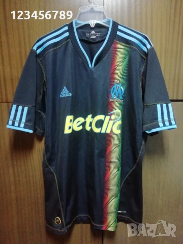 Olympique Marseille Adidas 2010/2011 оригинална тениска фланелка Олимпик Марсилия трети екип