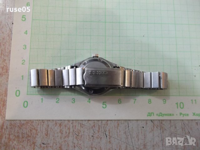 Часовник "SEIKO 5" автомат с верижка дамски работещ - 1, снимка 4 - Дамски - 28363647