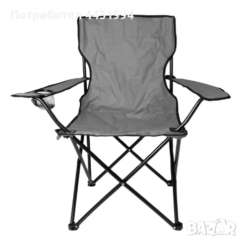 Сгъваем къмпинг стол Muhler, 52x52x82cm, снимка 1