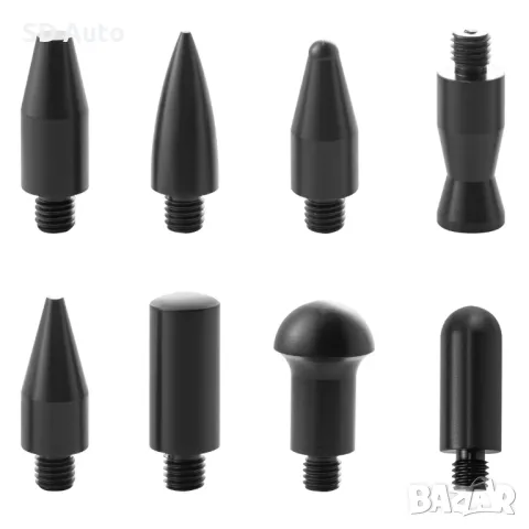 VEVOR PDR Комплект Лостове със сменяем връх за ремонт на вдлъбнатини без кит и боя - 13 части, снимка 6 - Аксесоари и консумативи - 49553153