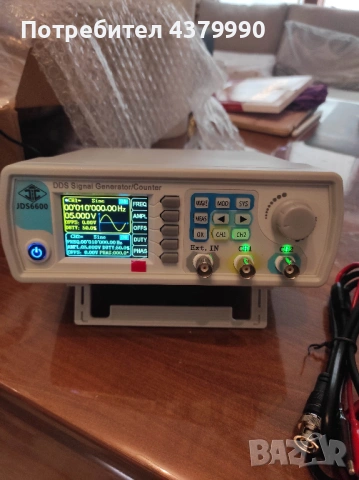 Функционален генератор и честотомер Junctek JDS6660EN