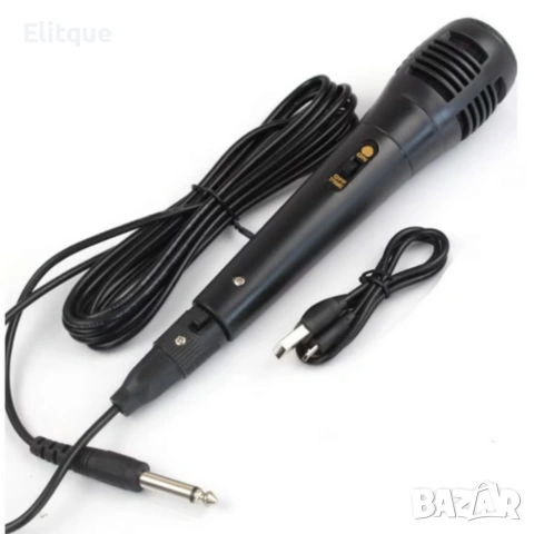 Караоке тонколона с Bluetooth KTS-1513 4“ и микрофон, снимка 9 - Микрофони - 53358758