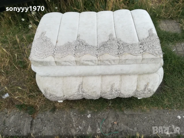 ТАБУРЕТКА С МЯСТО ЗА СЪХРАНЕНИЕ 1406251617, снимка 8 - Антикварни и старинни предмети - 50665309