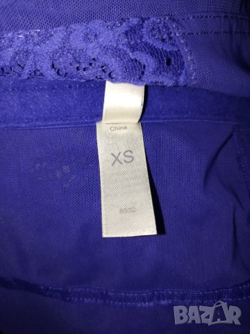 Gossard XS-Нов лилав колан с жартиери с флорален сатен , снимка 10 - Бельо - 43082791