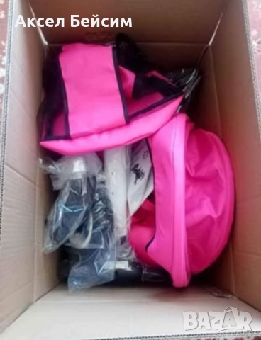 ДЕТСКА ТРИКОЛКА ЗА МОМИЧЕ НОВА ВЪВ РОЗОВ ЦВЯТ., снимка 3 - Детски велосипеди, триколки и коли - 52620407