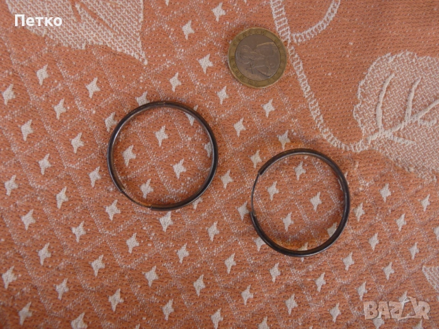 Автентични възрожденски сребърни  обеци, снимка 7 - Антикварни и старинни предмети - 53129769