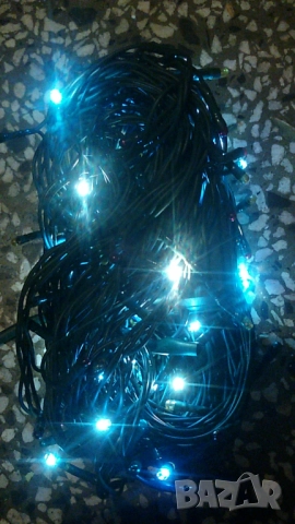 Коледни лампички Цветных микроламп - 50000 часов работы - Гирлянда Электрическая, снимка 17 - Декорация за дома - 51436847