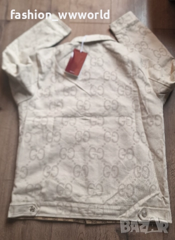 Мъжко сафари Gucci XL реплика, снимка 6 - Якета - 52567843