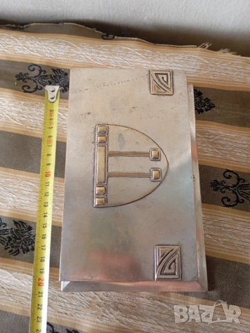 Стара кутия за бижута арт нуво wmf, снимка 3 - Антикварни и старинни предмети - 50895463