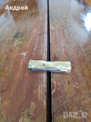 Стар Дамски джобен нож,инструменти за нокти