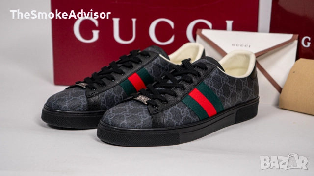 Обувки Gucci Ace sneaker with Web