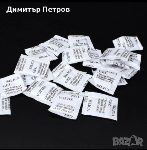 Силикагел(пакетчета за влага), снимка 2 - Други - 38630586