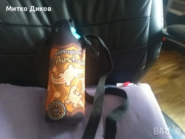Калъф за бутилка нов Австралия-за носене през рамо бутилка 1 литър, снимка 2 - Екипировка - 44048995
