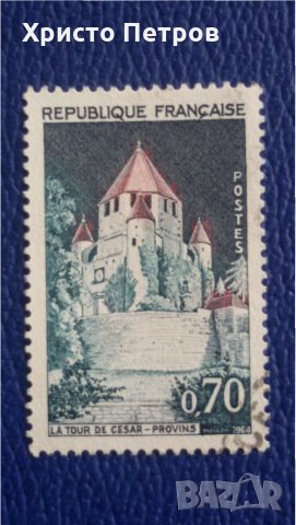 ФРАНЦИЯ 1964 - КУЛАТА НА СЕЗАР, ПРОВАНС, снимка 1 - Филателия - 33269700