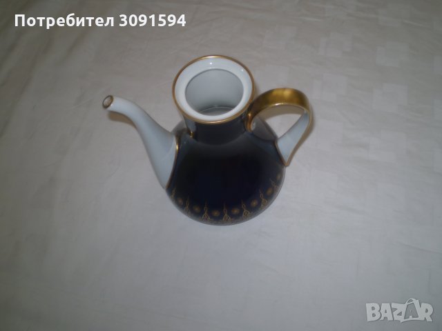 Кана порцелан Кобалт  ваймар хармония 7262, снимка 3 - Антикварни и старинни предмети - 33666823