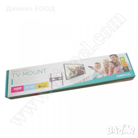 Поставка за телевизор/монитор Omega Mount Tilt Max Vesa 400, 45kg., 26-55", снимка 2 - Стойки, 3D очила, аксесоари - 33619012
