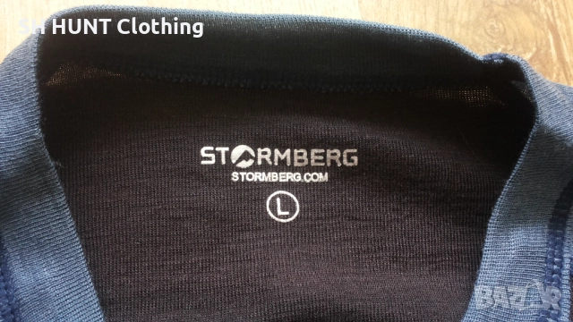 STORMBERG 100% Merino Thermo размер M / L термо блуза 100% Мерино Вълна - 1432, снимка 10 - Блузи - 52417590