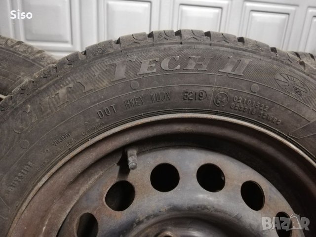 Летни гуми с метални джанти 155/70/13, снимка 4 - Аксесоари и консумативи - 40417934