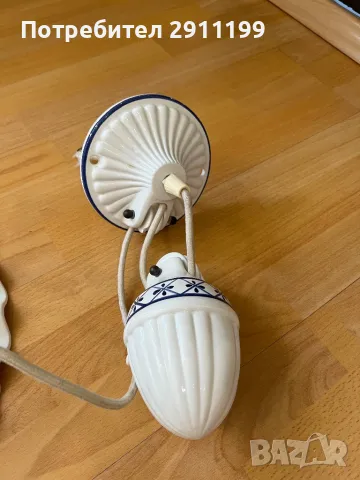 Порцеланов полилей, снимка 3 - Полилеи - 49595097