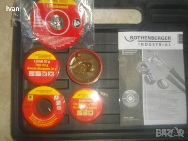 ROTHENBERGER INDUSTRIAL-Комплект 2бр. Електрически Поялници с Консумативи-Професионален/Индустриален, снимка 3 - Поялници и запояване - 43225553