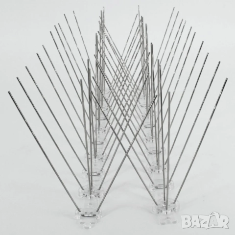 Шипове против птици – комплект 10бр х 30см. / Шипове против гълъби, снимка 2 - Други стоки за дома - 52462757