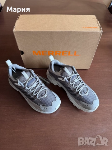 нови дамски спортни обувки Merrell, за планина, размер 38, цвят карбон , снимка 3 - Маратонки - 51995652