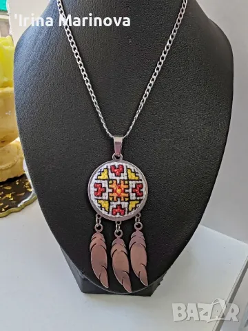 Колие с шевица, снимка 1