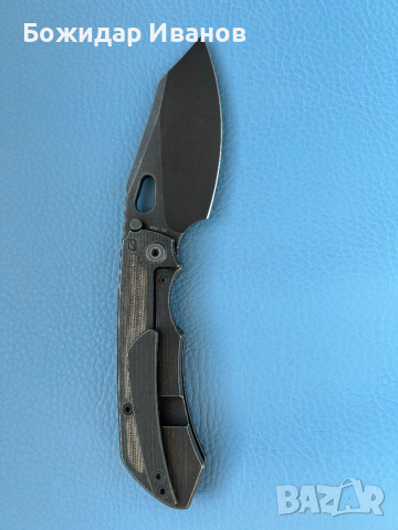 Продавам нож Custom Knife Factory Rotten Evo 3 , снимка 2 - Ножове - 53132011