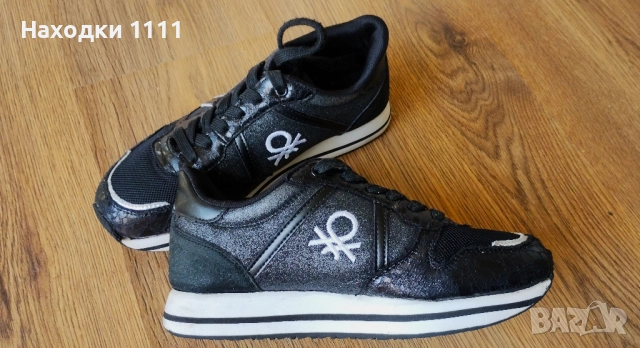 BENETTON Бенетон Готини сникърси маратонки, оригинални, номер 38, перфектни, снимка 2 - Маратонки - 52122394