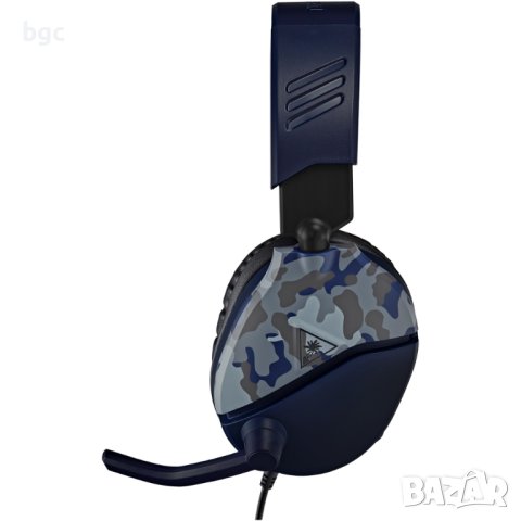 НОВИ Слушалки Gaming Turtle Beach Recon 70, Multiplatforms, Jack 3.5 мм, Camo Blue, снимка 7 - Безжични слушалки - 43197323