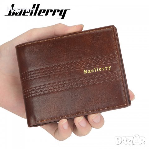 Бизнес мъжки портфейл луксозен Baellerry DR027, снимка 5 - Портфейли, портмонета - 37937197