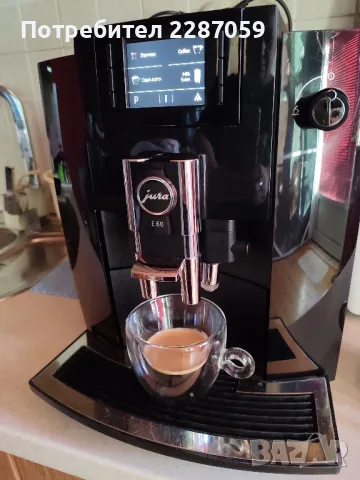 Кафе робот jura E60, снимка 2 - Кафемашини - 47573639