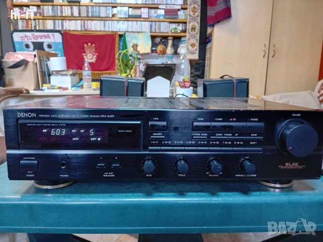 Ресйвър denon dra 345 r, снимка 3 - Ресийвъри, усилватели, смесителни пултове - 43126594