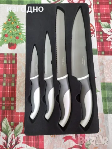 28 ЛЕВА ГЕРМАНСКИ НОВИ КУХНЕНСКИ НОЖОВЕ 4 или 5 БРОЯ, снимка 6 - Прибори за хранене, готвене и сервиране - 49707299