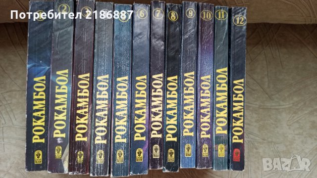 Рокамбол. Том 1-12  Понсон дю Терай, страници близо 5800, снимка 2 - Художествена литература - 32669566