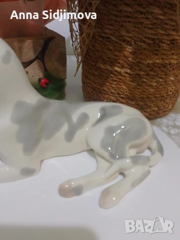 Руски порцелан статуетка ЛФЗ , снимка 4 - Статуетки - 51381189