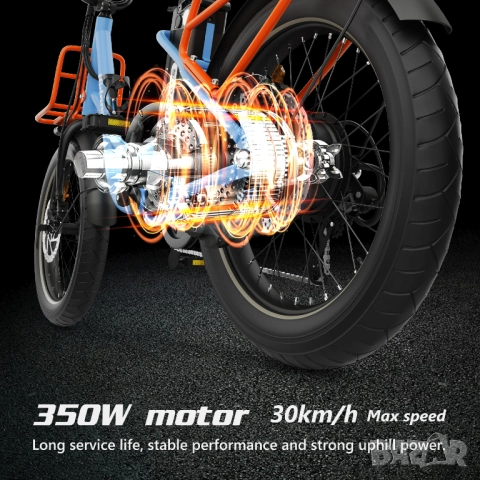 Електрически велосипед/колело HIDOES C6 350W 13AH, снимка 3 - Велосипеди - 51324511