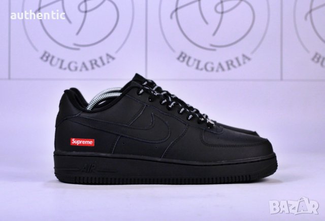 Nike Air Force 1 Supreme Мъжки Дамски Маратонки, снимка 2 - Маратонки - 34960978