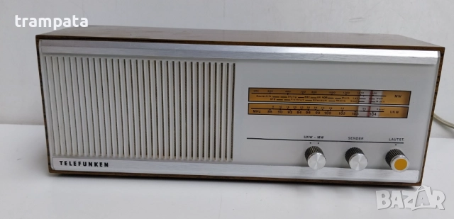 НАЙ ДОБРАТА ОФЕРТА Vintage Ретро компактно радио Telefunken sapriccino 101 