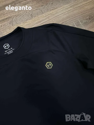 Мъжка блуза Under Armour UA CG Rush Mock Long Sleeve , L размер , снимка 5 - Спортни дрехи, екипи - 50851118