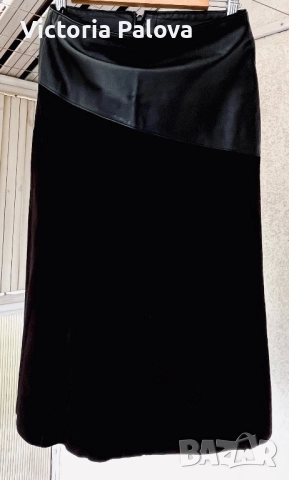 Луксозна кожена пола MORGAN GARMENTS рядък модел