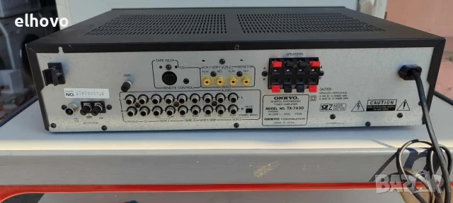 Ресивър Onkyo TX-7430, снимка 7 - Ресийвъри, усилватели, смесителни пултове - 50959522