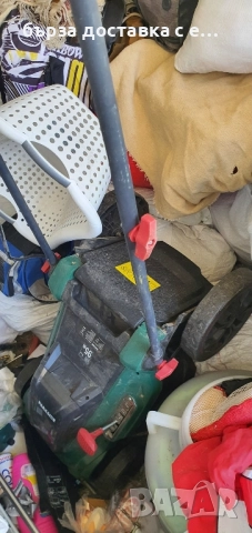 акумолаторна косачка за трева, снимка 4 - Градинска техника - 51531950