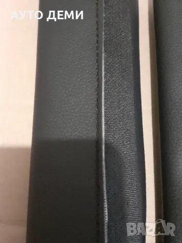 2 бр.-7.80лв Черни изцяло кожени калъфи протектори за колан на авто седалка , снимка 5 - Аксесоари и консумативи - 49469004
