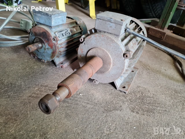 Трифазен електро двигател 5.5kw, снимка 3 - Електродвигатели - 50909623