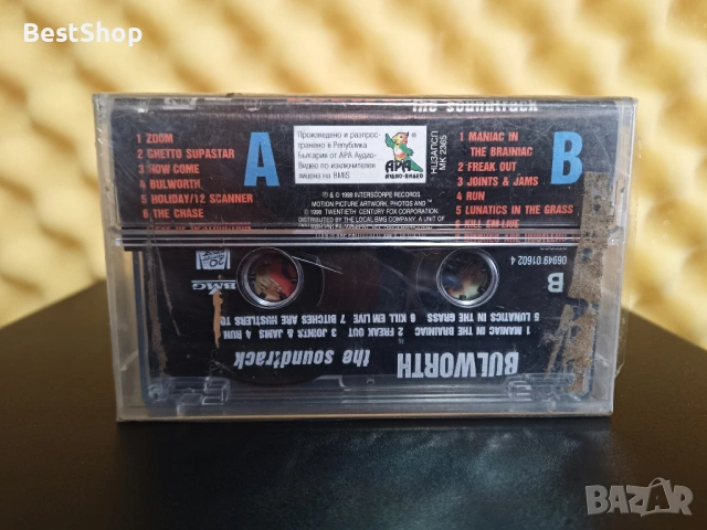 Bulworth - The soundtrack, снимка 2 - Аудио касети - 53339391