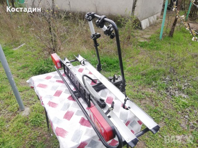 Багажник за 2 колела за теглич Uebler fahrradtrager, снимка 3 - Аксесоари и консумативи - 28382300