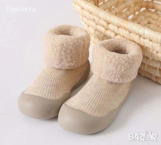 Детски есенни обувки с чорап тип пантофи, снимка 5 - Детски пантофи - 43451008